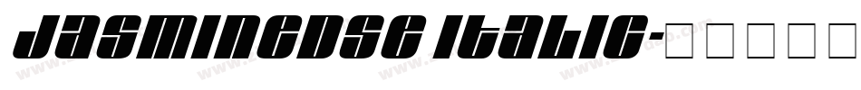 JasmineDSE Italic字体转换